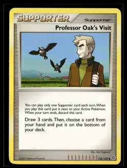 Professor Oak's Visit 122/132 Secret Wonders Uncommon Pokemon - Image 1