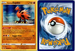 GALARIAN ZAPDOS - 082/203 Holo Evolving Skies - POKEMON NM/M - Image 3