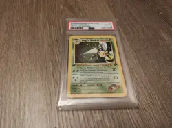 Pokemon 2000 Koga's Beedrill 9/132 1st Edition Holo Gym Challenge NM PSA 8 - Image 1