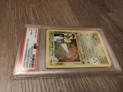 Pokemon 2000 Koga's Beedrill 9/132 1st Edition Holo Gym Challenge NM PSA 8 - Image 3