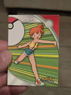 Topps Pokemon Tv Animation Series Heroes And Villains Misty Hv7 NM - Image 1