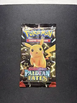 Pokemon TCG: Paldean Fates Booster Pack x3 - Factory Sealed - Image 2