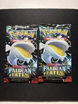 Pokemon TCG: Paldean Fates Booster Pack x3 - Factory Sealed - Image 4
