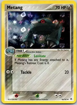 Metang 44/101 Reverse Holo Uncommon Hidden Legends Near Mint - Image 1