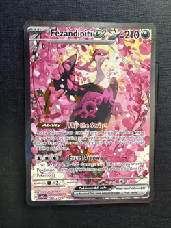 2026 Pokemon Ascended Heroes #288/217 Fezandipiti ex Special Illustration Rare B - Image 1