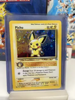 Pichu 12/111 (MP) Pokemon Neo Genesis Unlimited - Image 1