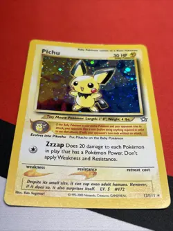 Pichu 12/111 (MP) Pokemon Neo Genesis Unlimited - Image 2