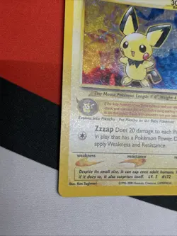 Pichu 12/111 (MP) Pokemon Neo Genesis Unlimited - Image 4