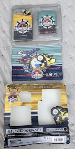 Pokemon 2015 World Championships Deck Primal Groudon Limited Edition 60 Cards - Image 2