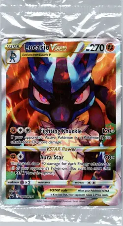 Sealed - Lucario VSTAR SWSH291 SWSH: Sword & Shield Promo Cards - Pokemon Card - Image 1