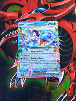 Lapras ex - 032/142 - Double Rare Holo - Stellar Crown Pokemon Factory Damaged - Image 1