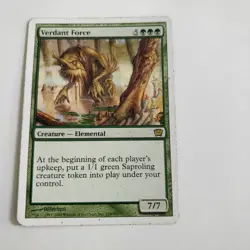 MTG: Verdant Force - 9th Edition - Magic Card Played Condition - Image 1