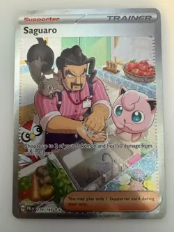Saguaro 270/193 - Scarlet & Violet Paldea Evolved - FUll Art - Pokemon TCG - Image 1