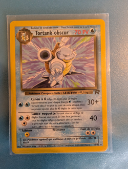 Dark Blastoise 20/82 Team Rocket French Rare 2000 Unlimited Regular 70 HP - Image 1