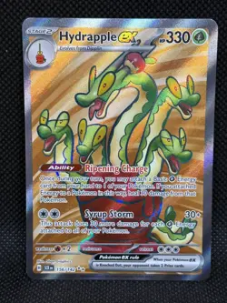 Pokemon TCG HYDRAPPLE EX 156/142 Stellar Crown Full Art Ultra Rare - Image 1