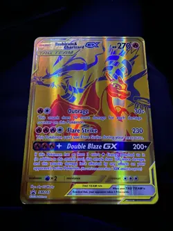 Pokemon TCG Reshiram & Charizard GX SM Black Star Promos SM247 Holo Promo - Image 2