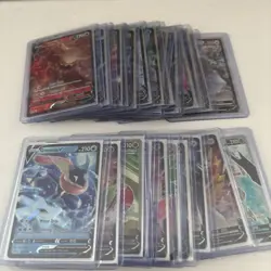 Pokemon TCG SWSH Black Star Promos Lot 20 Holo Promo Greninja V Magmar V - Image 1