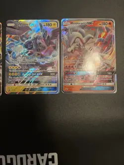 Pokemon GX Promo Lot Reshiram GX Zekrom GX Tornadus GX Thundurus GX SM NM - Image 3
