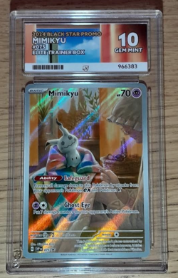 Mimikyu -075 -Promo -ACE 10 Gem Mint -Perfect 10 Sub Grades!🔥 -Pokemon TCG - Image 1