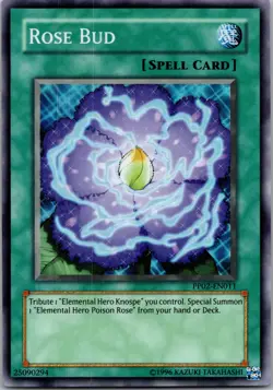 Yugioh Rose Bud PP02-EN011 Super Rare NM - Image 1