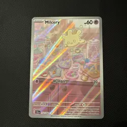 Pokemon Card TCG - Milcery 152/142 - Stellar Crown - Illustration Rare - NM - Image 1