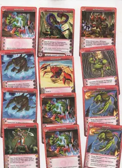 Chaotic lot #028. Lot of 12 Underworld creature cards. All MAX Energy - Image 1