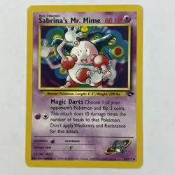Sabrina's Mr. Mime Gym Challenge 59/132 Regular Card - Image 1