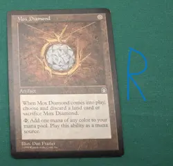 1 x MTG Mox Diamond English EX/NM Top artifact - Image 1