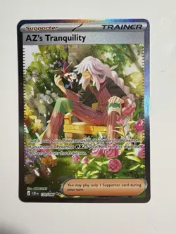 AZ's Tranquility 120/86 SIR Special Illustration Rare Pokemon Chaos Rising NM - Image 1