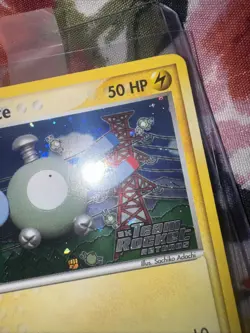 Pokemon TCG Magnemite Stamp Rev Holo EX Team Rocket Returns 66/109 04 English NM - Image 3
