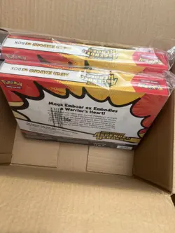 Pokemon TCG Mega Emboar Ex Box Brand New Factory Sealed FAST POSTAGE 📦🔥 - Image 2