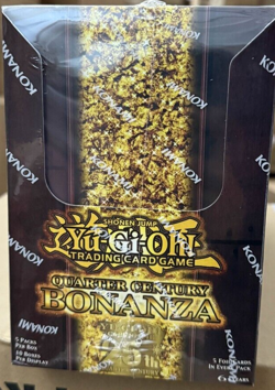 Yugioh Quarter Century BONANZA 10 boxes 1st Edition Factory Sealed - Image 1