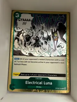 OP08-036 Electrical Luna English R One Piece TCG Card Game - Image 1