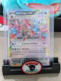 Pokemon Card 2024 HYDREIGON EX Double Rare 119/191 Surging Sparks NM/M - Image 1