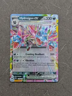 Pokemon Card 2024 HYDREIGON EX Double Rare 119/191 Surging Sparks NM/M - Image 2