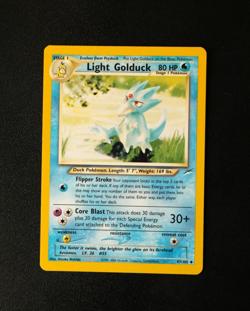 Pokemon Card TCG - Light Golduck 47/105 - Neo Destiny - Uncommon - LP ⭐ - Image 1