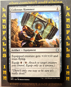 MTG Colossus Hammer [M20] Normal NM - Image 1