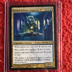 Wizards of the Coast Grand Arbiter Augustin IV Legendary Creature White Blue En… - Image 1