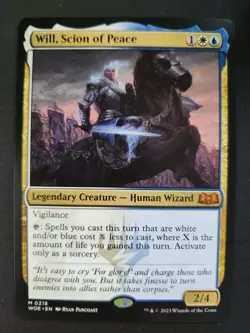 Will, Scion of Peace NM Wilds of Eldraine MTG FREE SHIPPING - Image 1