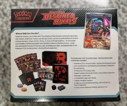 Pokemon TCG: Destined Rivals Elite Trainer Box ETB Factory Sealed - (Small Tear) - Image 2