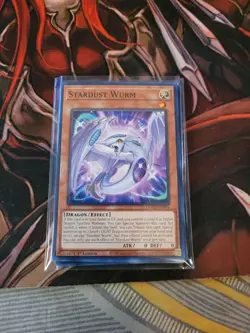 YUGIOH TCG 3X STARDUST WURM DUNE-EN094 COMMON 1ST EDITION - Image 1
