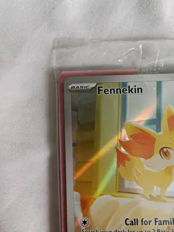 ✨✨ Pokemon TCG - Fennekin 080 Pokemon Center Stamped Promo Chaos Rising SEALED - Image 2