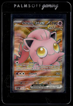 Scream Tail ex 197/167 Twilight Masquerade Ultra Rare Pokemon - Image 1