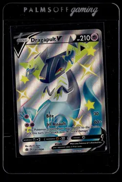 Dragapult V SWSH096 SWSH Black Star Promo Pokemon - Image 1