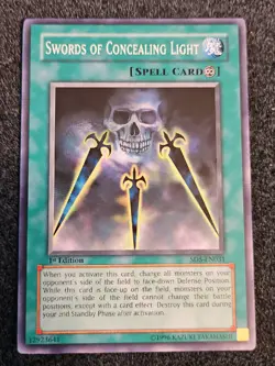 Swords of Concealing Light - SD5-EN031 - Common - 1st Ed - YUGIOH NM - Image 1