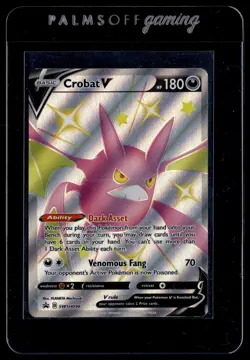 Crobat V SWSH098 SWSH Black Star Promo Pokemon - Image 1