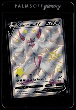 Grimmsnarl V SV116/SV122 Shining Fates Shiny Vault Rare V Holo Pokemon - Image 1