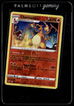 Charizard 025/185 Vivid Voltage Reverse Holo Rare Pokemon - Image 1