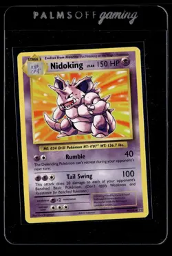 Nidoking 45/108 Evolutions Rare non holo theme deck exclusive Pokemon - Image 1