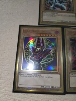 Yu-Gi-Oh Blue-Eyes, Red Eyes And Dark Magician Gold Rare NM - Image 4